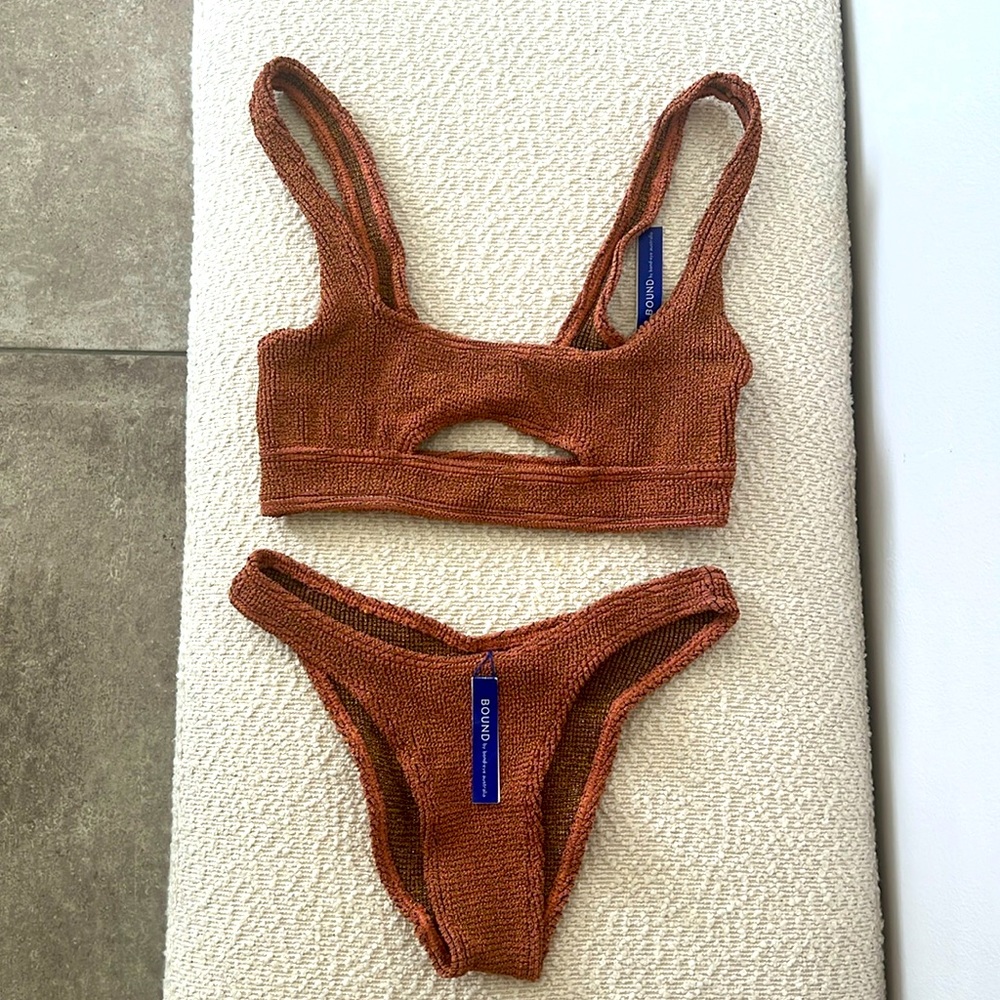 Bond-Eye Sasha Crop Bikini Top & Scene Bikini Bottom